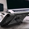 Husa Apple iPhone 14, Camshield Armor, inel sustinere, protectie camera, neagra