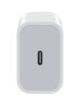 Set incarcator casa si cablu Type-C / PD inclus, MOONX MC03, 20W, incarcare rapida, albe