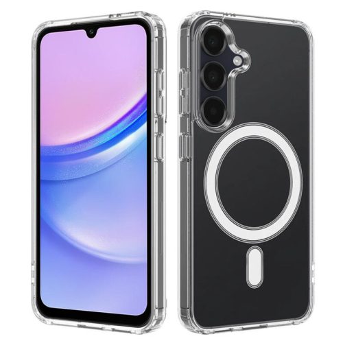 Husa protectie Samsung Galaxy A16, compatibila MagSafe, TPU, transparenta