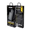 Baterie externa MOONX MP02, 20.000 mA, 1 x USB-C/PD 20W + 1 x USB QC3.0 22.5W, neagra