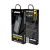 Baterie externa MOONX MP02, 10.000 mA, 1 x USB-C/PD 20W + 1 x USB QC3.0 22.5W, neagra