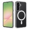 Husa protectie Samsung Galaxy A55, compatibila MagSafe, TPU, transparenta