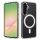 Husa protectie Samsung Galaxy A55, compatibila MagSafe, TPU, transparenta