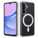 Husa protectie Samsung Galaxy A55, compatibila MagSafe, TPU, transparenta