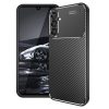 Husa Carbon Fiber pentru Samsung Galaxy A16, aspect carbon, neagra