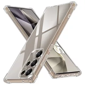   Husa Samsung Galaxy S25 Ultra, TPU transparent, intarituri in colturi, grosime 1,5 mm