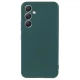 Husa Samsung Galaxy S25, Matt TPU, silicon moale, verde forrest