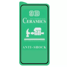   Folie de protectie Samsung Galaxy S25 Plus, Ceramic Film, margini negre