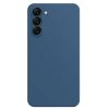 Husa Samsung Galaxy A55, Matt TPU, silicon moale, albastra