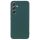Husa Samsung Galaxy A55, Matt TPU, silicon moale, verde forrest