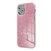 Husa protectie Samsung Galaxy A25, Luxury Glitter, roz