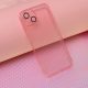 Husa Samsung Galaxy A05s, Slim Color, TPU roz transparent, protectie camere