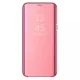 Husa Samsung Galaxy A25, Mirror Clear View, rose gold