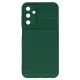 Husa Samsung Galaxy A25, Camera Protect, silicon moale, flexibil, verde