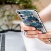 Husa protectie Samsung Galaxy A25, Gold Glam Leaves