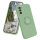 Husa Samsung Galaxy A25, Ring Silicone, inel rotativ, catifea in interior, verde maslina