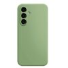 Husa Samsung Galaxy A05s, Luxury Silicone, protectie camera, catifea in interior, verde olive