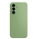 Husa Samsung Galaxy A05s, Luxury Silicone, protectie camera, catifea in interior, verde olive