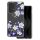 Husa Samsung Galaxy A53, IMD Print Case, TPU flexibil, transparent, Floral