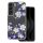 Husa Samsung Galaxy S22, IMD Print Case, TPU flexibil, transparent, Floral