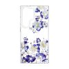 Husa Samsung Galaxy S24 Ultra, IMD Print Case, TPU flexibil, transparent, Floral