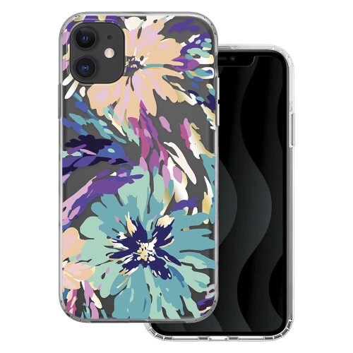 Husa Apple iPhone 11, IMD Print Case, TPU flexibil, transparent, Splash