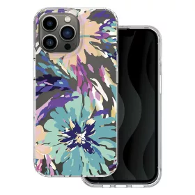   Husa Apple iPhone 14 Pro Max, IMD Print Case, TPU flexibil, transparent, Splash