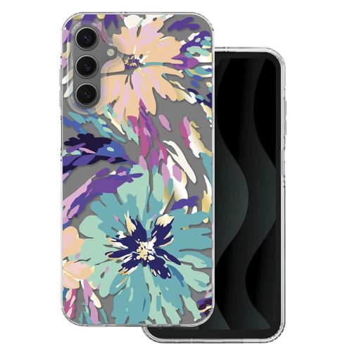Husa Samsung Galaxy A23 5G, IMD Print Case, TPU flexibil, transparent, Splash