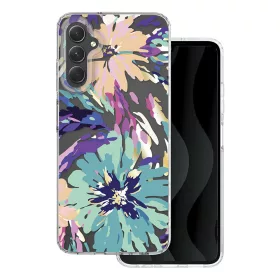   Husa Samsung Galaxy S23 FE, IMD Print Case, TPU flexibil, transparent, Splash