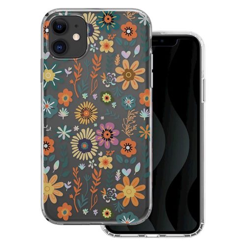 Husa Apple iPhone 12 / iPhone 12 Pro, IMD Print Case, TPU flexibil, transparent, Field