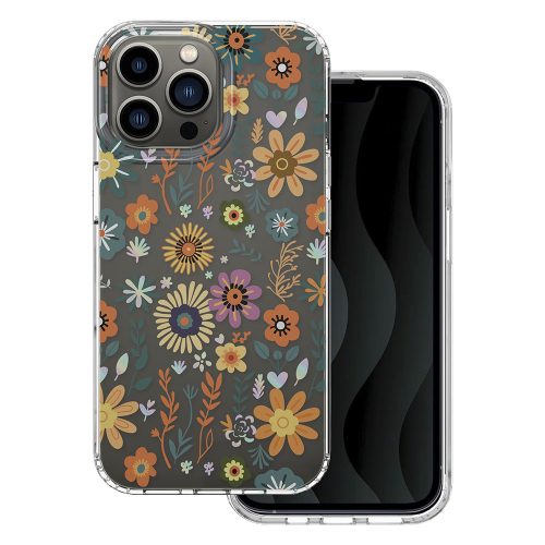 Husa Apple iPhone 14 Pro, IMD Print Case, TPU flexibil, transparent, Field