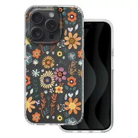   Husa Apple iPhone 15 Pro, IMD Print Case, TPU flexibil, transparent, Field