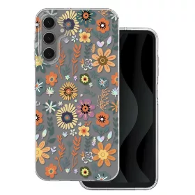   Husa Samsung Galaxy A15, IMD Print Case, TPU flexibil, transparent, Field