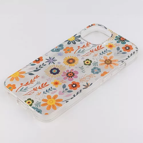 Husa Samsung Galaxy A54, IMD Print Case, TPU flexibil, transparent, Field