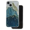Husa Apple iPhone 15, Gold Glam, Mountain