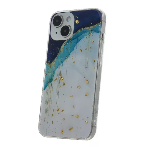 Husa Apple iPhone 15, Gold Glam, Iceberg