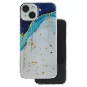 Husa Apple iPhone 15 Pro, Gold Glam, Iceberg