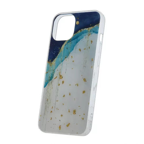 Husa Apple iPhone 15 Pro, Gold Glam, Iceberg