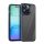 Husa protectie Apple iPhone 14 Pro Max, Color Shock TPU, margini antisoc, spate transparent, albastru