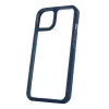 Husa protectie Apple iPhone 14 Pro Max, Color Shock TPU, margini antisoc, spate transparent, albastru