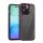 Husa protectie Apple iPhone 15 Pro Max, Color Shock TPU, margini antisoc, spate transparent, burgundy