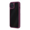 Husa protectie Apple iPhone 15 Pro Max, Color Shock TPU, margini antisoc, spate transparent, burgundy