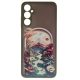 Husa Samsung Galaxy A55, Ultra Trendy, protectie camera, TPU + PC, margini verzi