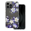 Husa Apple iPhone 16 Pro Max, IMD Print Case, TPU flexibil, transparent, Floral