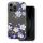 Husa Apple iPhone 16 Pro Max, IMD Print Case, TPU flexibil, transparent, Floral