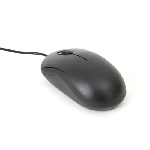 Mouse optic Omega OM-07VB, 1000 DPI, cablu USB 108 cm, negru
