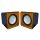 Set 2 boxe OMEGA Surveyor OG-01, 2.0, 6W RMS, USB, orange