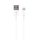 Cablu de date si incarcare USB Lightning (iPhone), 2 metri, alb