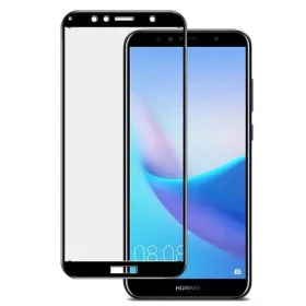   Folie de sticla Full Glue 9D pentru Huawei Y6 2018, margini negre