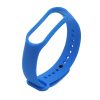Curea din plastic pentru bratara fitness Xiaomi Mi Band, Mi 3/Mi 4/Mi 5, albastra